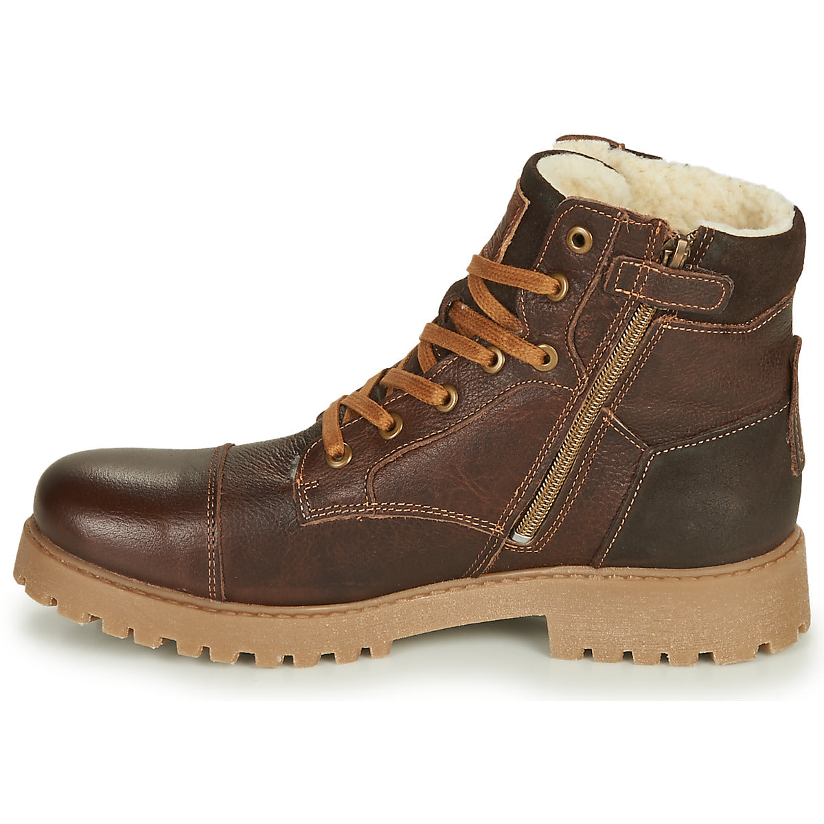 Stivaletti bambini ragazzo Bullboxer  ALL518E6LA-BRWN  Marrone 