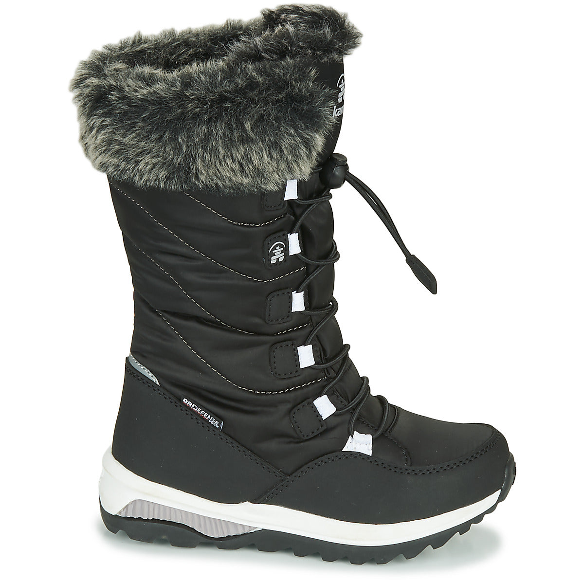 Scarpe da neve bambini ragazza KAMIK  PRAIRIE  Nero 