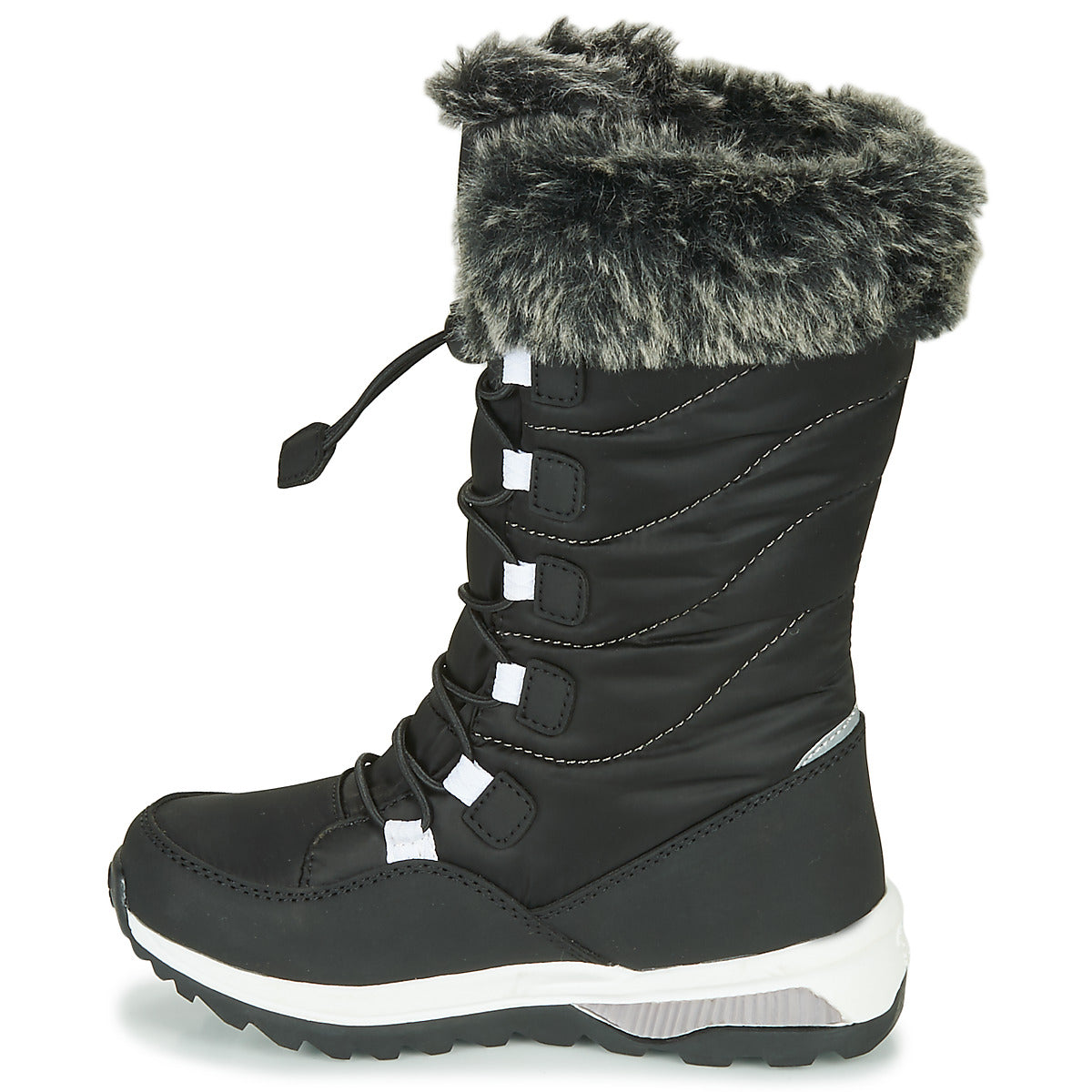 Scarpe da neve bambini ragazza KAMIK  PRAIRIE  Nero 