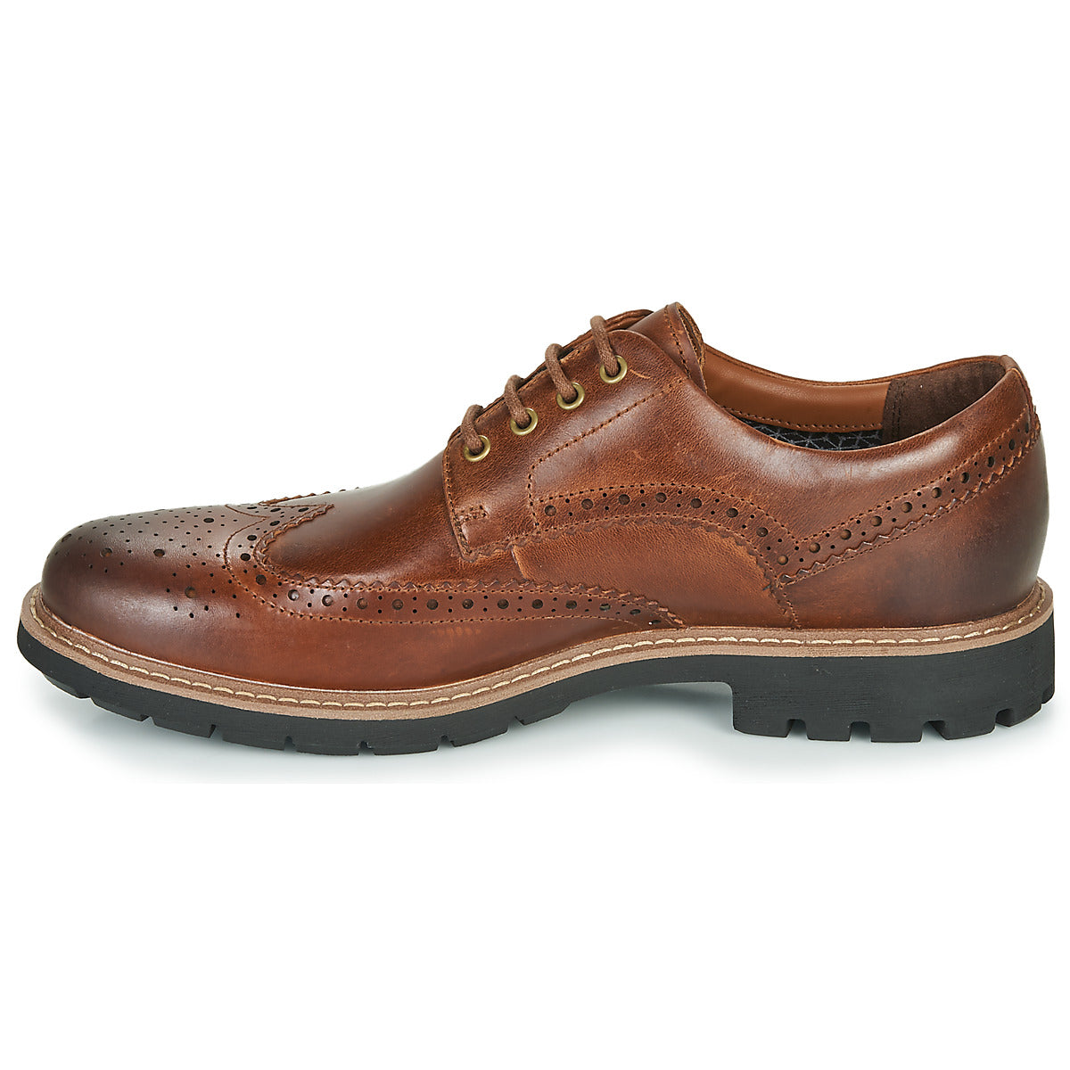 Scarpe uomini Clarks  BATCOMBE WING  Marrone 