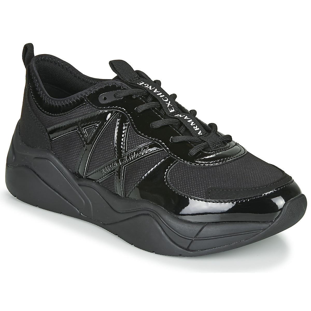 Sneakers basse donne Armani Exchange  BALDA  Nero 