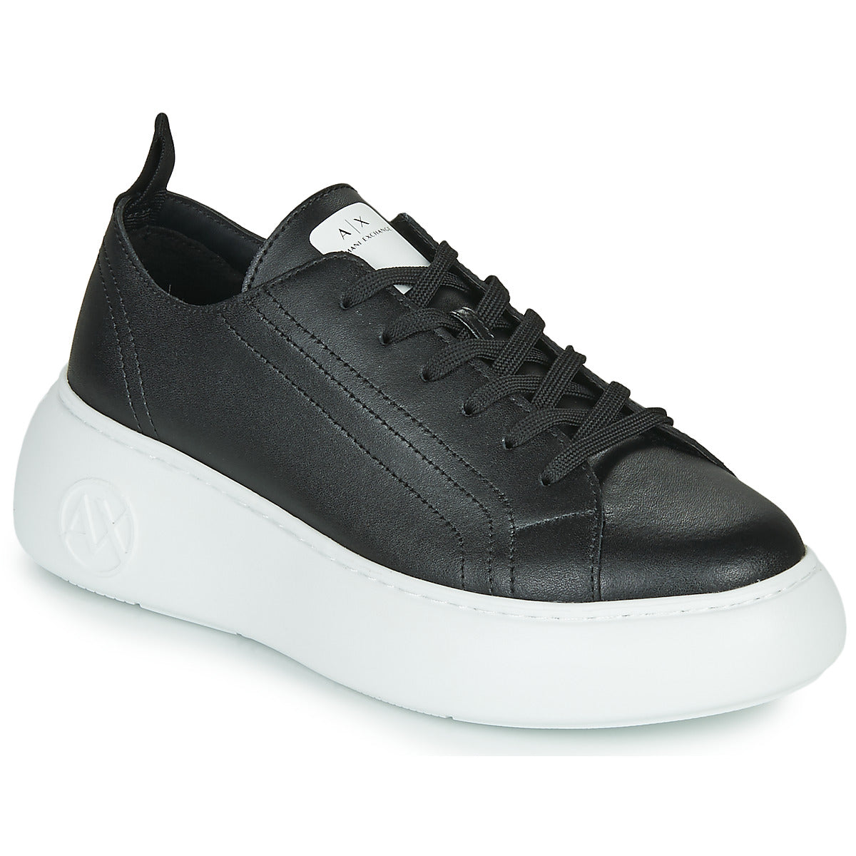 Sneakers basse donne Armani Exchange  XCC64-XDX043  Nero 