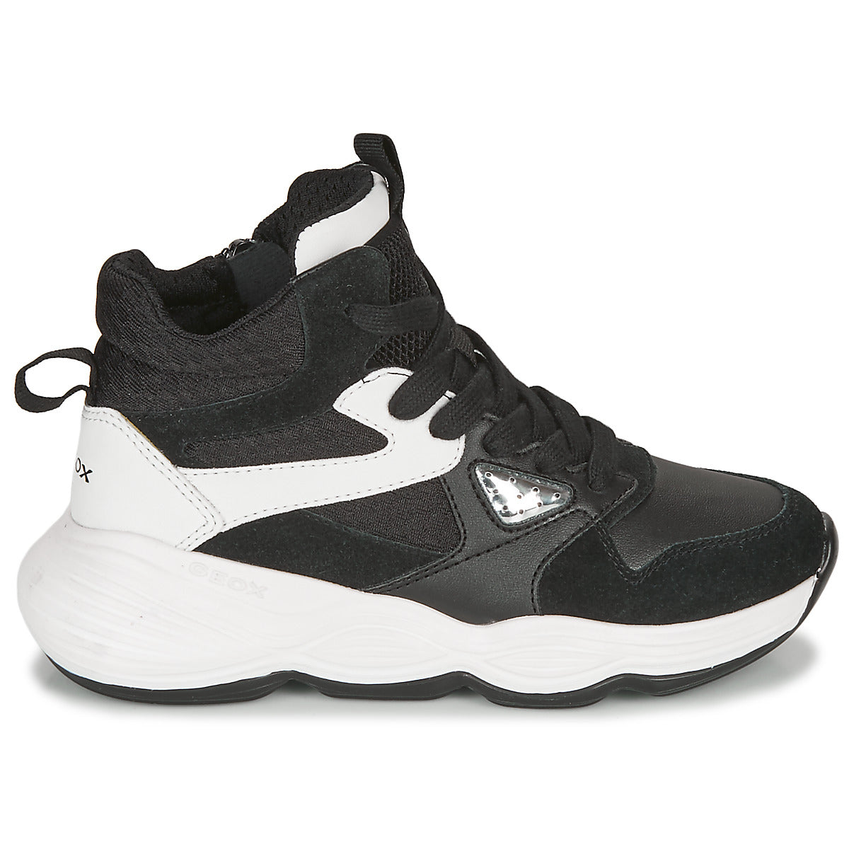 Scarpe bambini ragazza Geox  BUBBLEX  Nero 