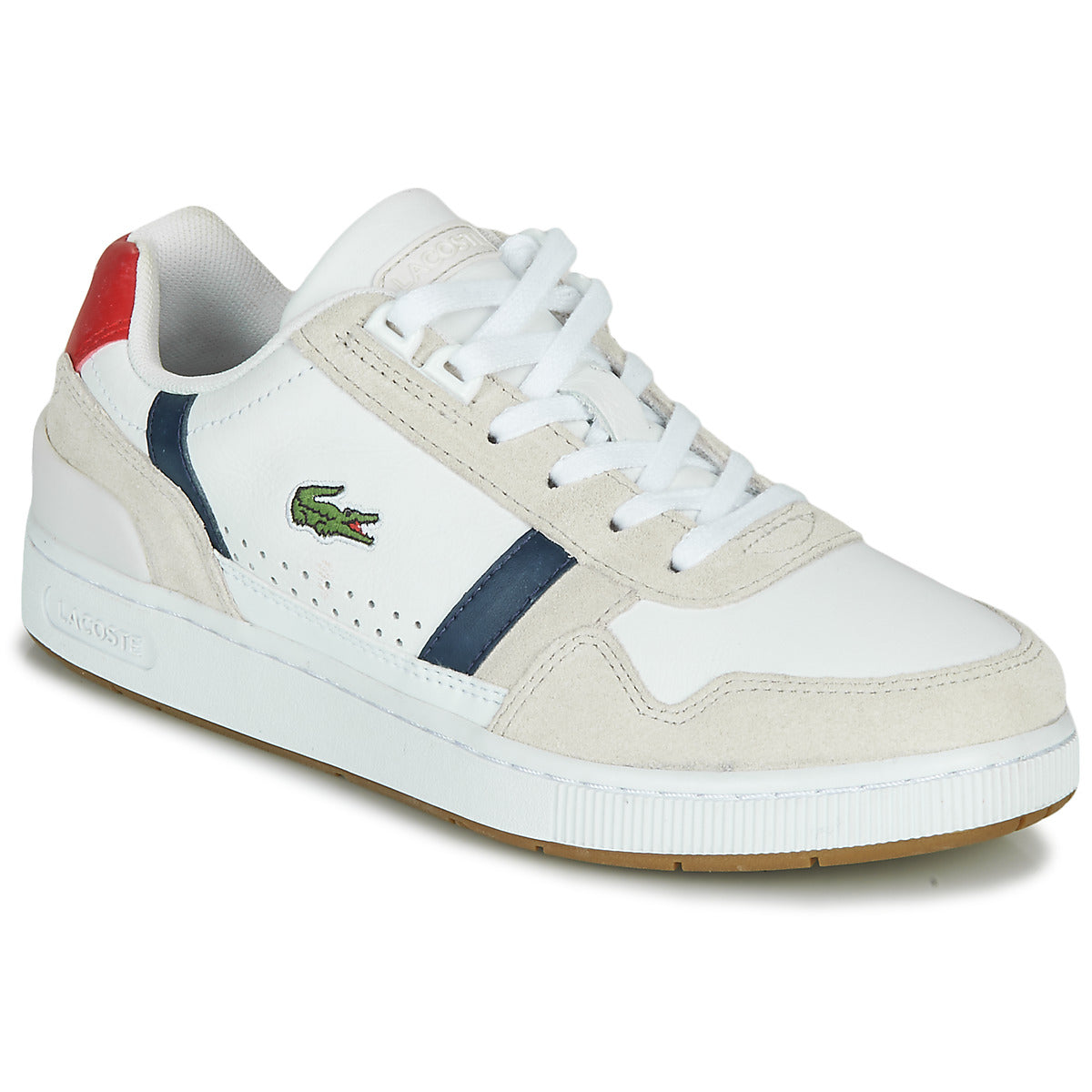 Sneakers basse donne Lacoste  T-CLIP 0120 2 SFA  Bianco 