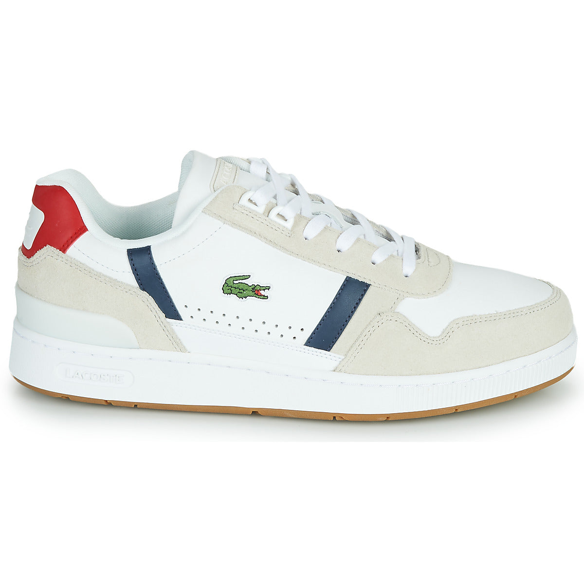 Sneakers uomini Lacoste  T-CLIP 0120 2 SMA  Bianco 