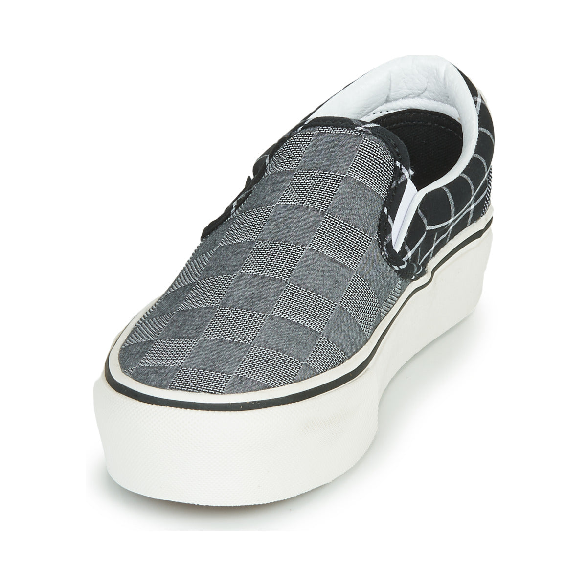 Scarpe donne Vans  CLASSIC SLIP-ON PLATFORM  Grigio 