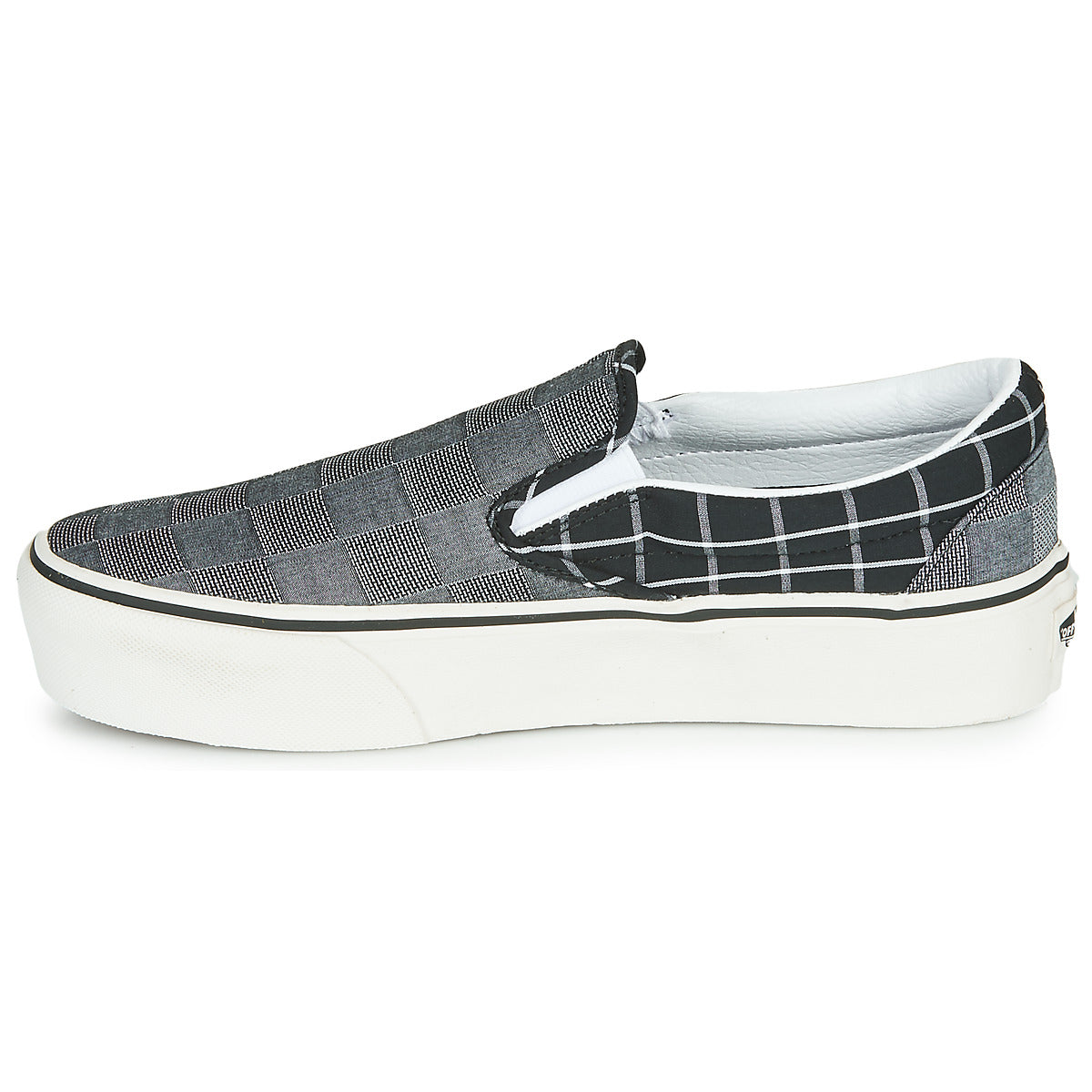 Scarpe donne Vans  CLASSIC SLIP-ON PLATFORM  Grigio 