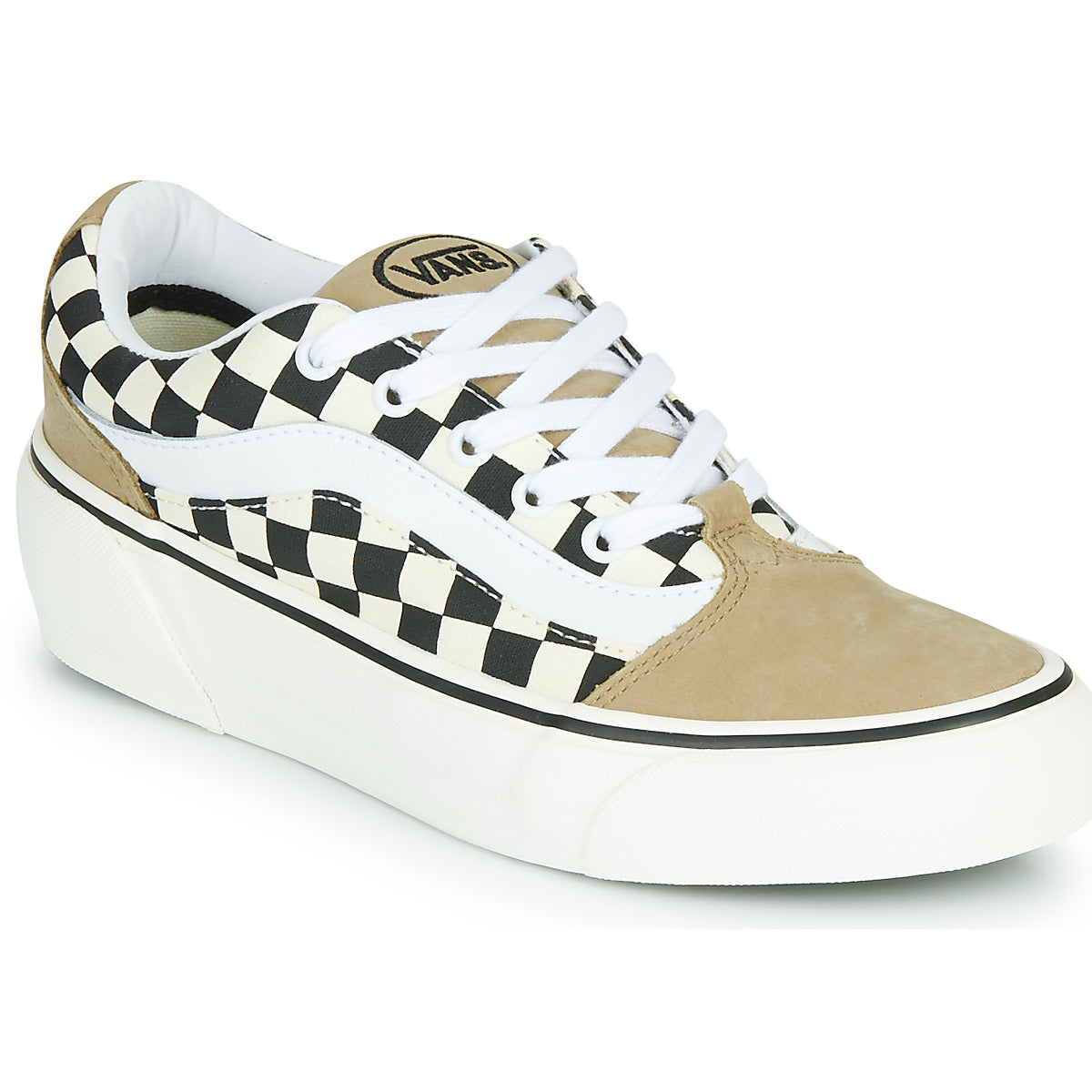 Sneakers basse donne Vans  SHAPE NI  Beige 