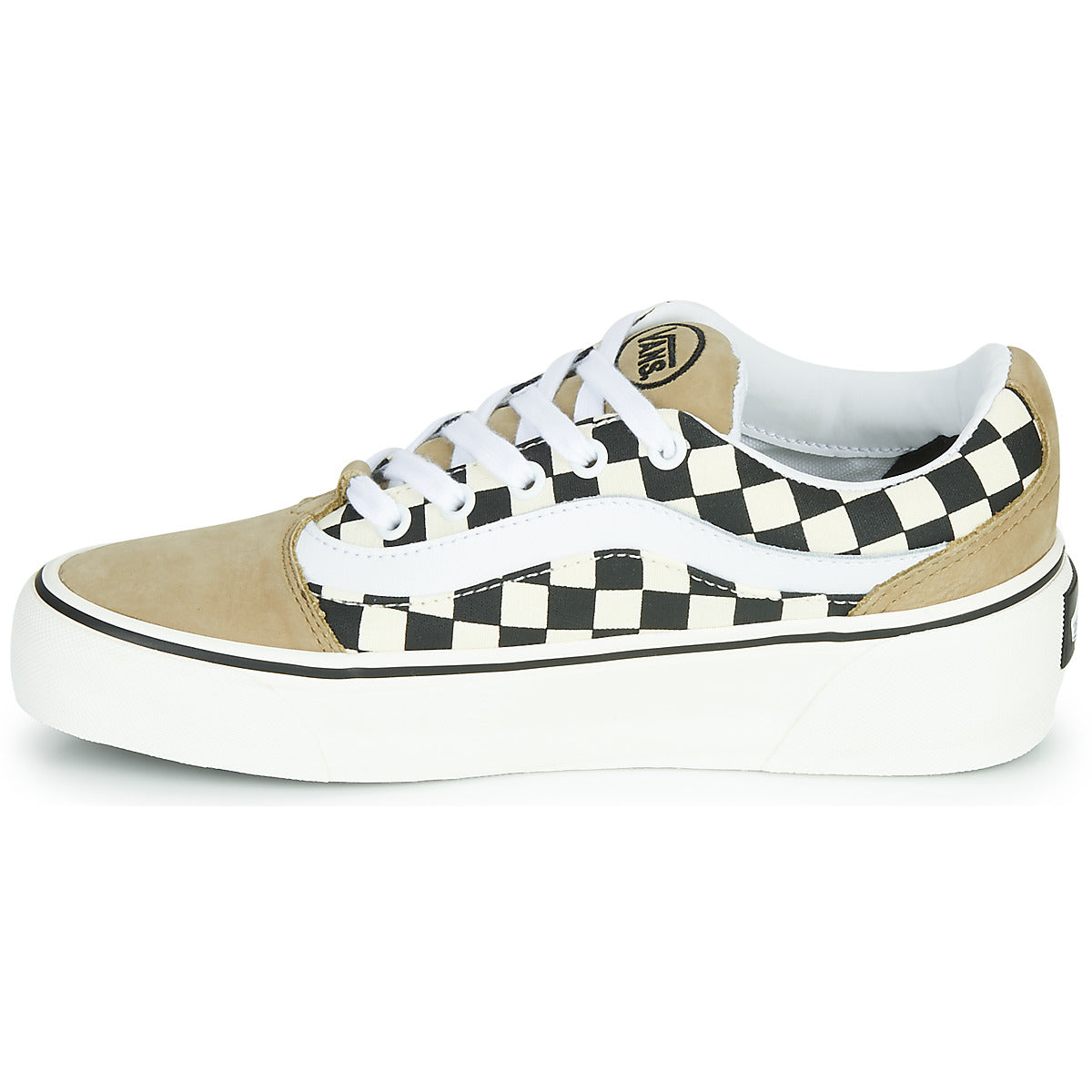 Sneakers basse donne Vans  SHAPE NI  Beige 