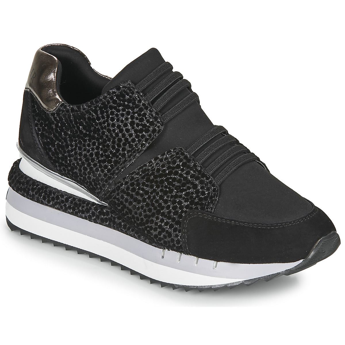 Sneakers basse donne Café Noir  JOZIE  Nero 