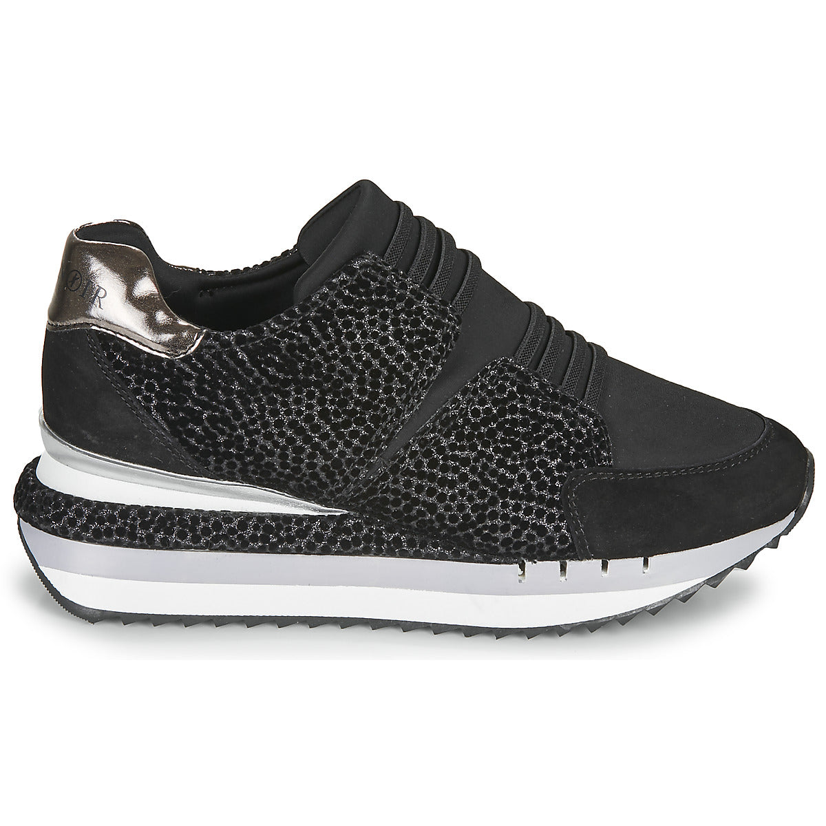 Sneakers basse donne Café Noir  JOZIE  Nero 