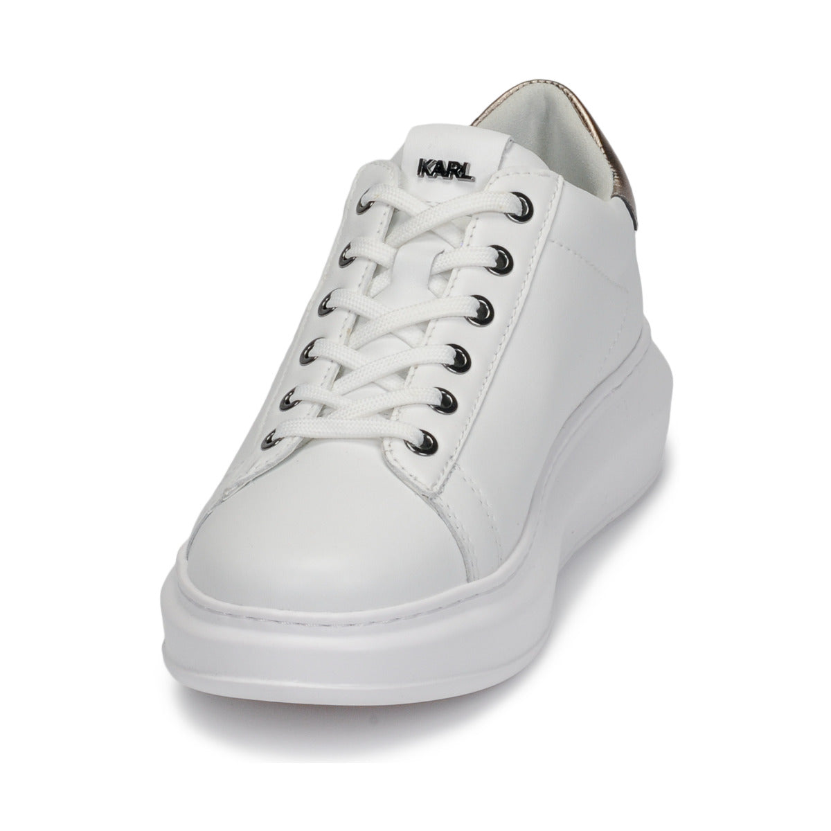 Sneakers basse donne Karl Lagerfeld  KAPRI MAISON KARL LACE  Bianco 