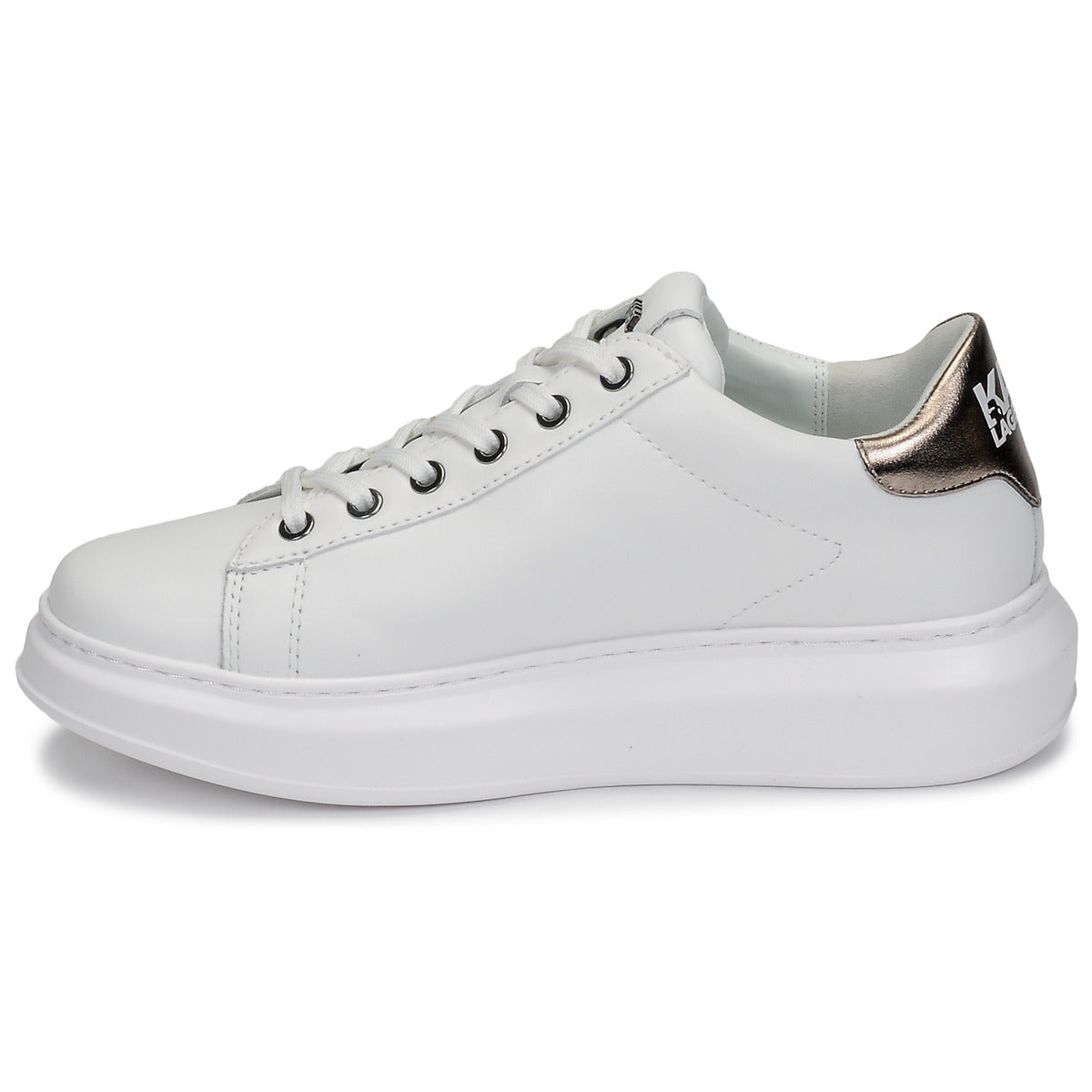 Sneakers basse donne Karl Lagerfeld  KAPRI MAISON KARL LACE  Bianco 