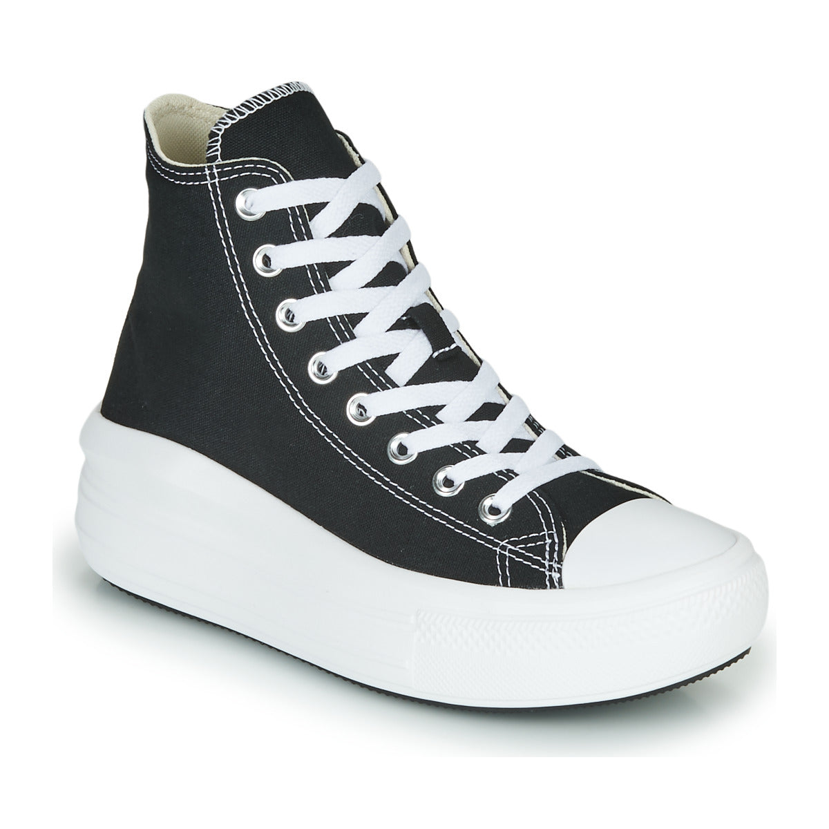 Sneakers alte donne Converse  Chuck Taylor All Star Move Canvas Color Hi  Nero 