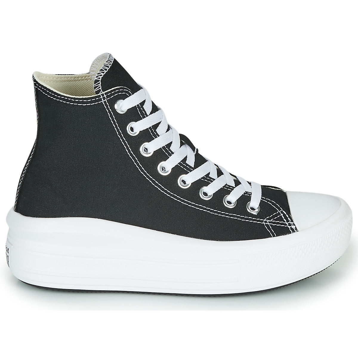 Sneakers alte donne Converse  Chuck Taylor All Star Move Canvas Color Hi  Nero 