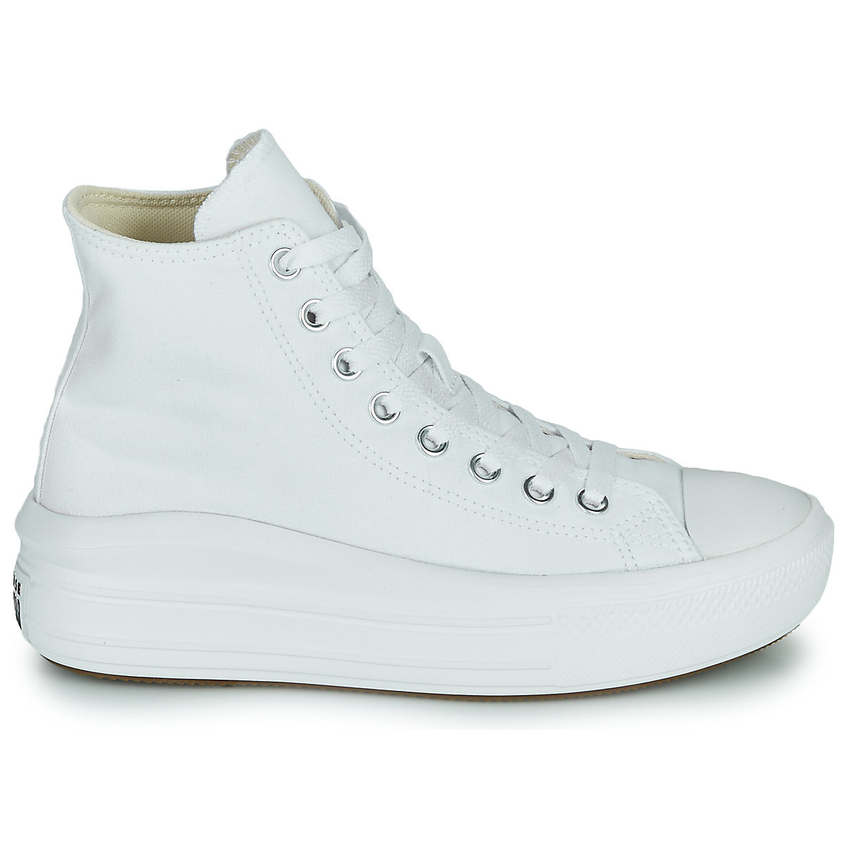 Sneakers alte donne Converse  Chuck Taylor All Star Move Canvas Color Hi  Bianco 