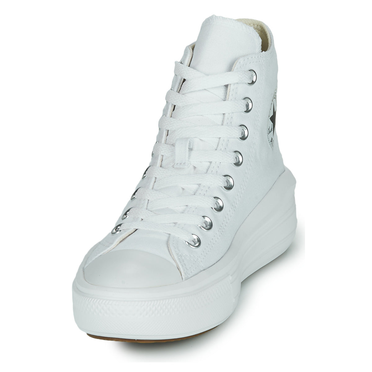 Sneakers alte donne Converse  Chuck Taylor All Star Move Canvas Color Hi  Bianco 