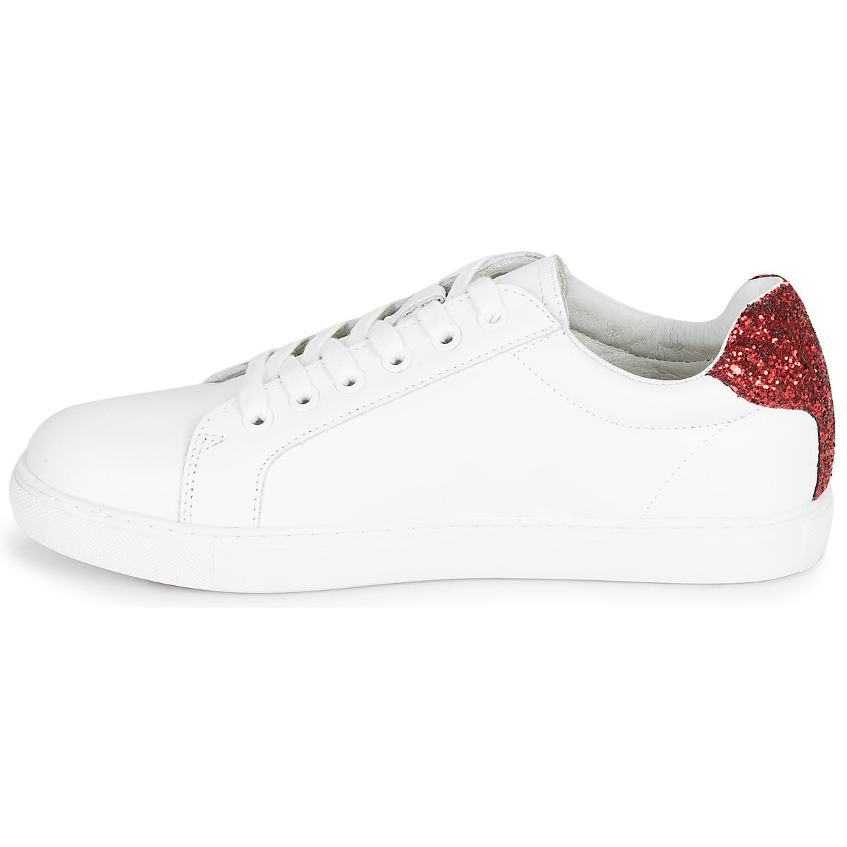 Sneakers basse donne Bons baisers de Paname  SIMONE AMOUR/HAINE  Bianco 