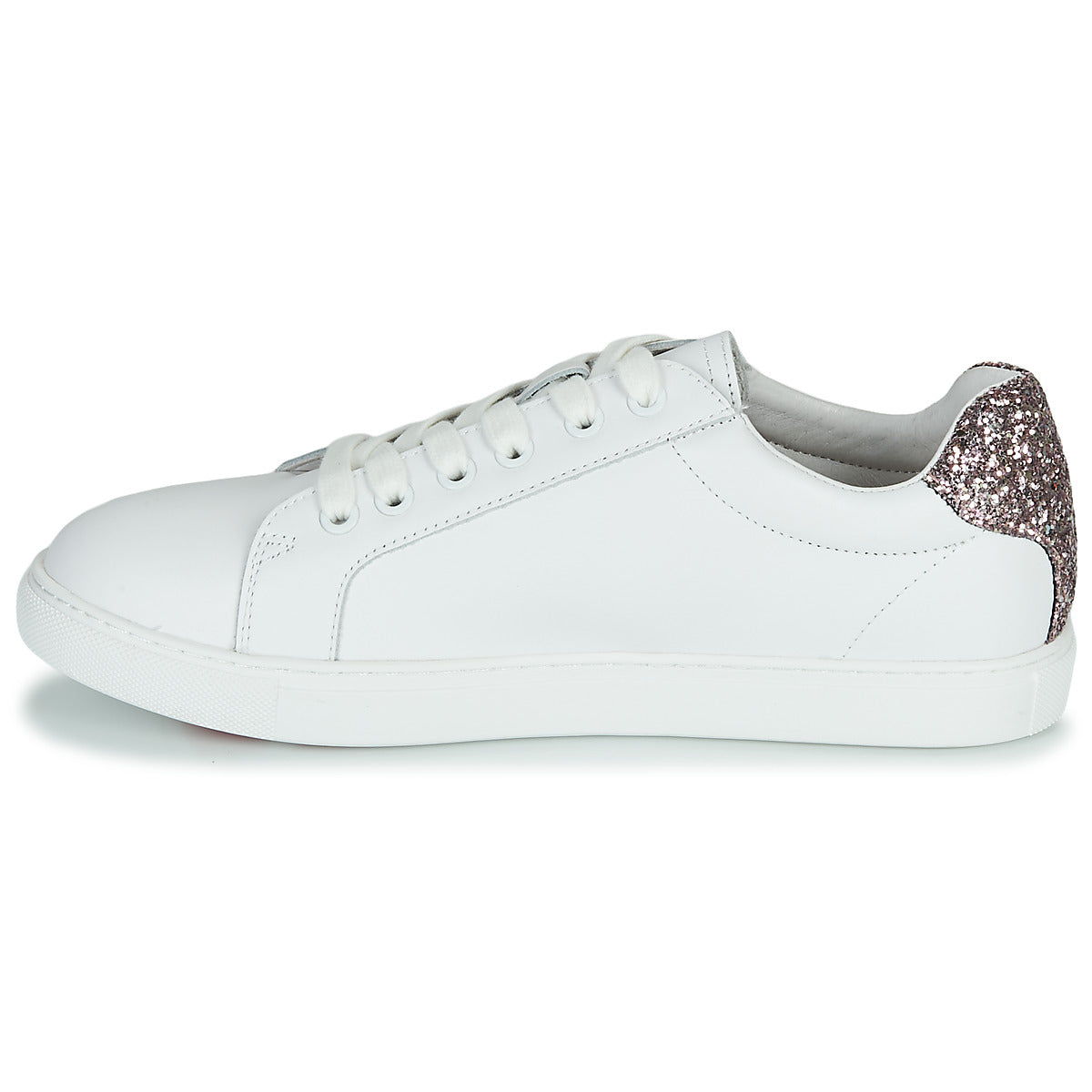 Sneakers basse donne Bons baisers de Paname  SIMONE BISOUS  Bianco 