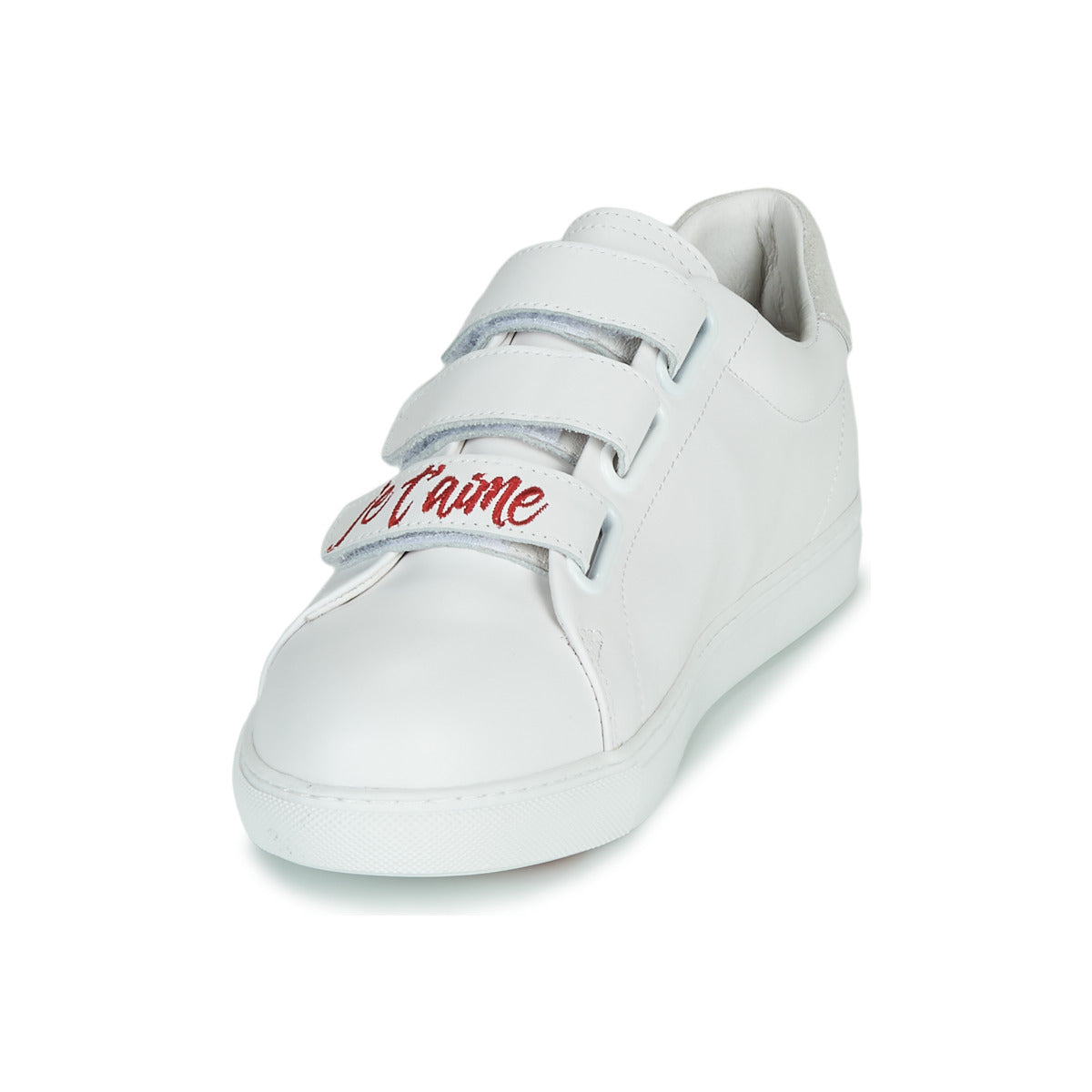 Sneakers basse donne Bons baisers de Paname  EDITH JE T'AIME  Bianco 