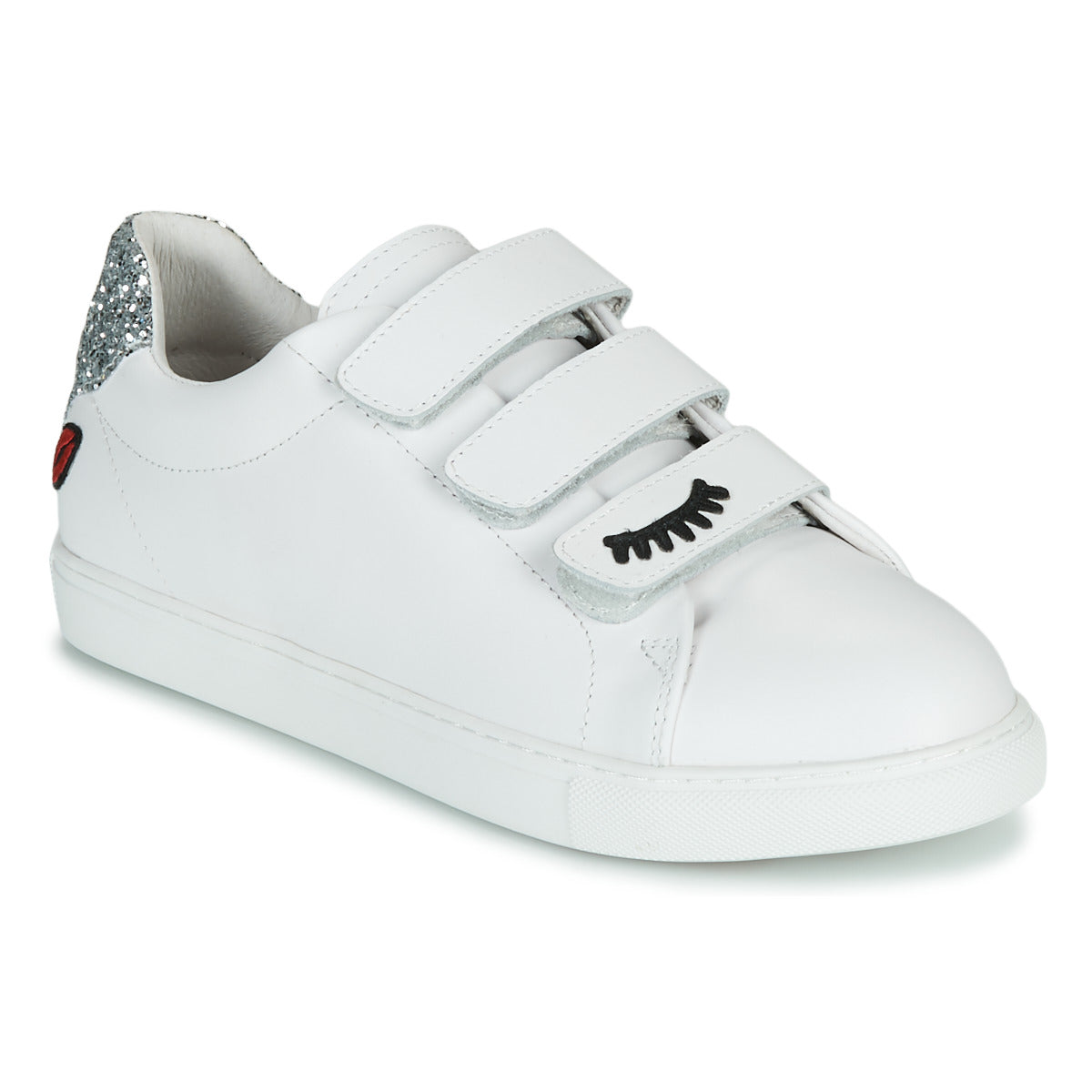 Sneakers basse donne Bons baisers de Paname  EDITH EYES  Bianco 