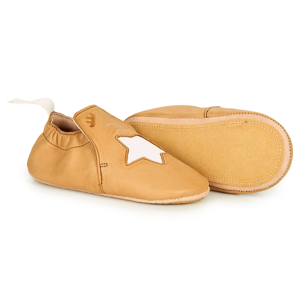 Pantofole bambini ragazzo Easy Peasy  BLUBLU ETOILE  Marrone 