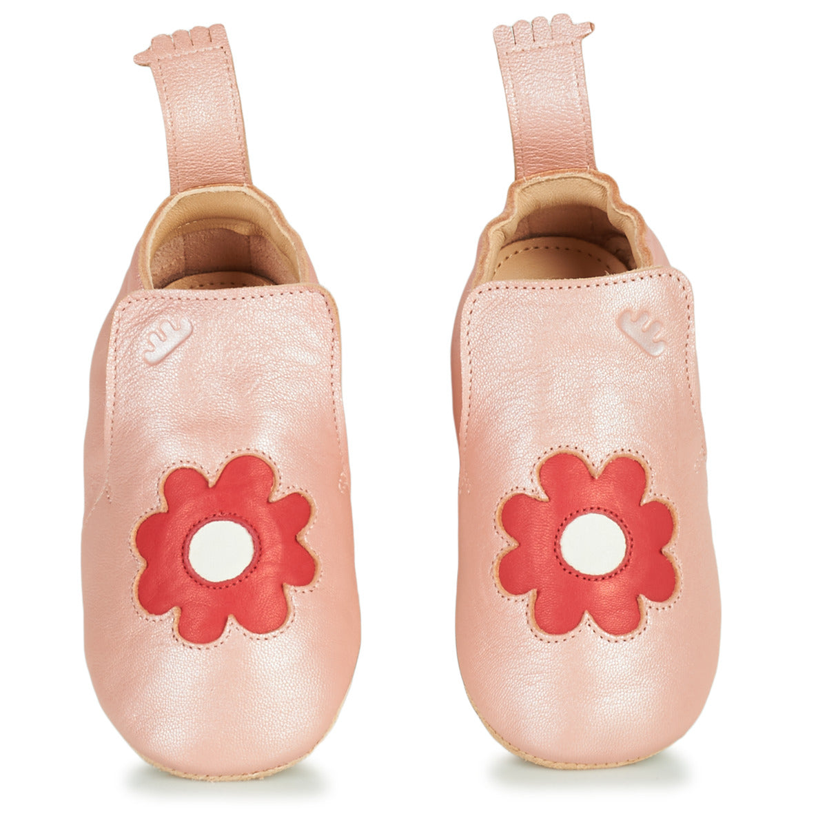 Pantofole bambini ragazzo Easy Peasy  BLUBLU FLEURS  Rosa 