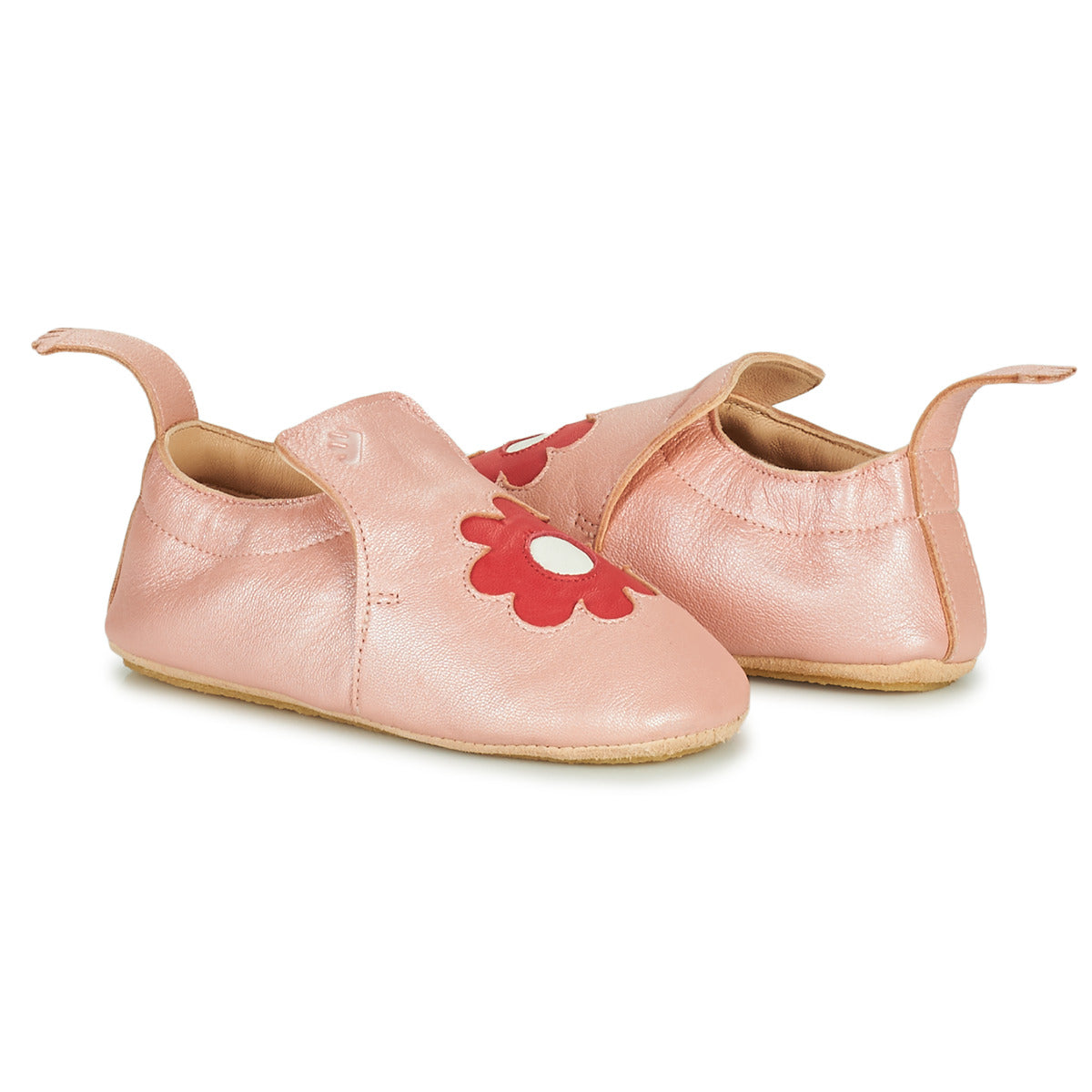 Pantofole bambini ragazzo Easy Peasy  BLUBLU FLEURS  Rosa 