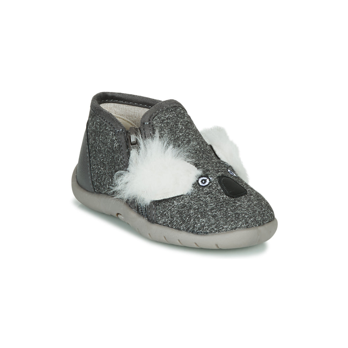 Pantofole bambini ragazzo Little Mary  KOALAZIP  Grigio 