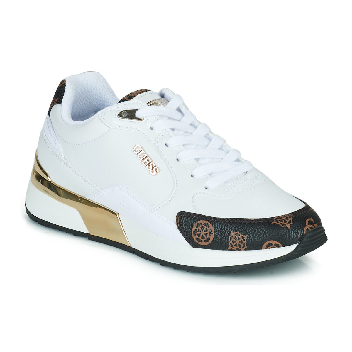 Sneakers basse donne Guess  MOXEA  Bianco 