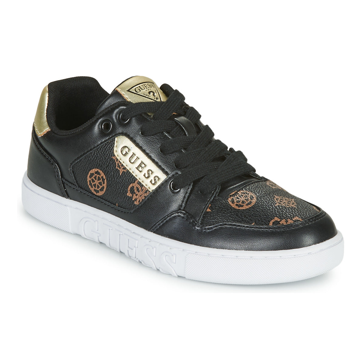 Sneakers basse donne Guess  JULIEN2  Nero 