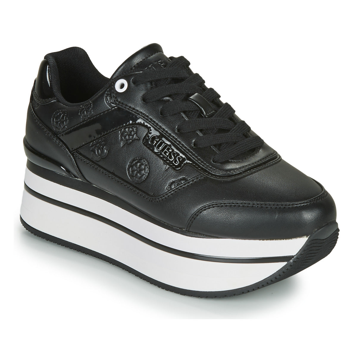 Sneakers basse donne Guess  HANSIN  Nero 