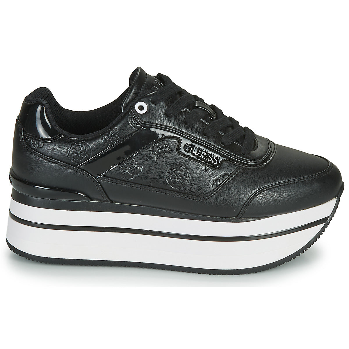 Sneakers basse donne Guess  HANSIN  Nero 