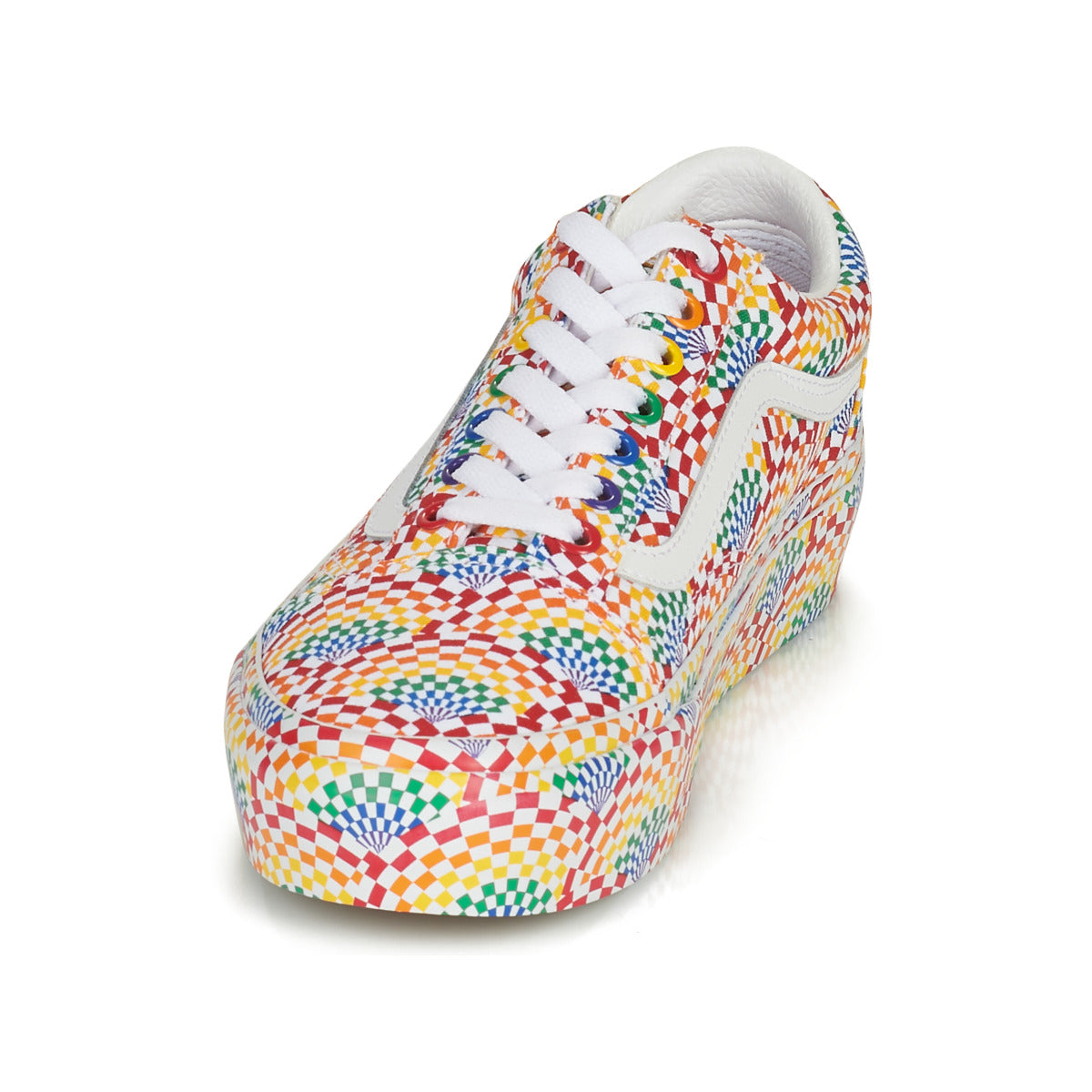 Sneakers basse donne Vans  OLD SKOOL PLATFORM  Multicolore 