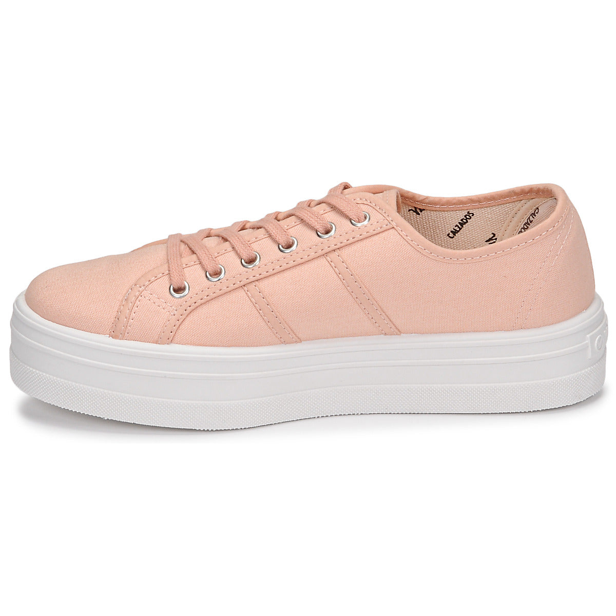 Sneakers basse donne Victoria  BARCELONA LONA  Rosa 