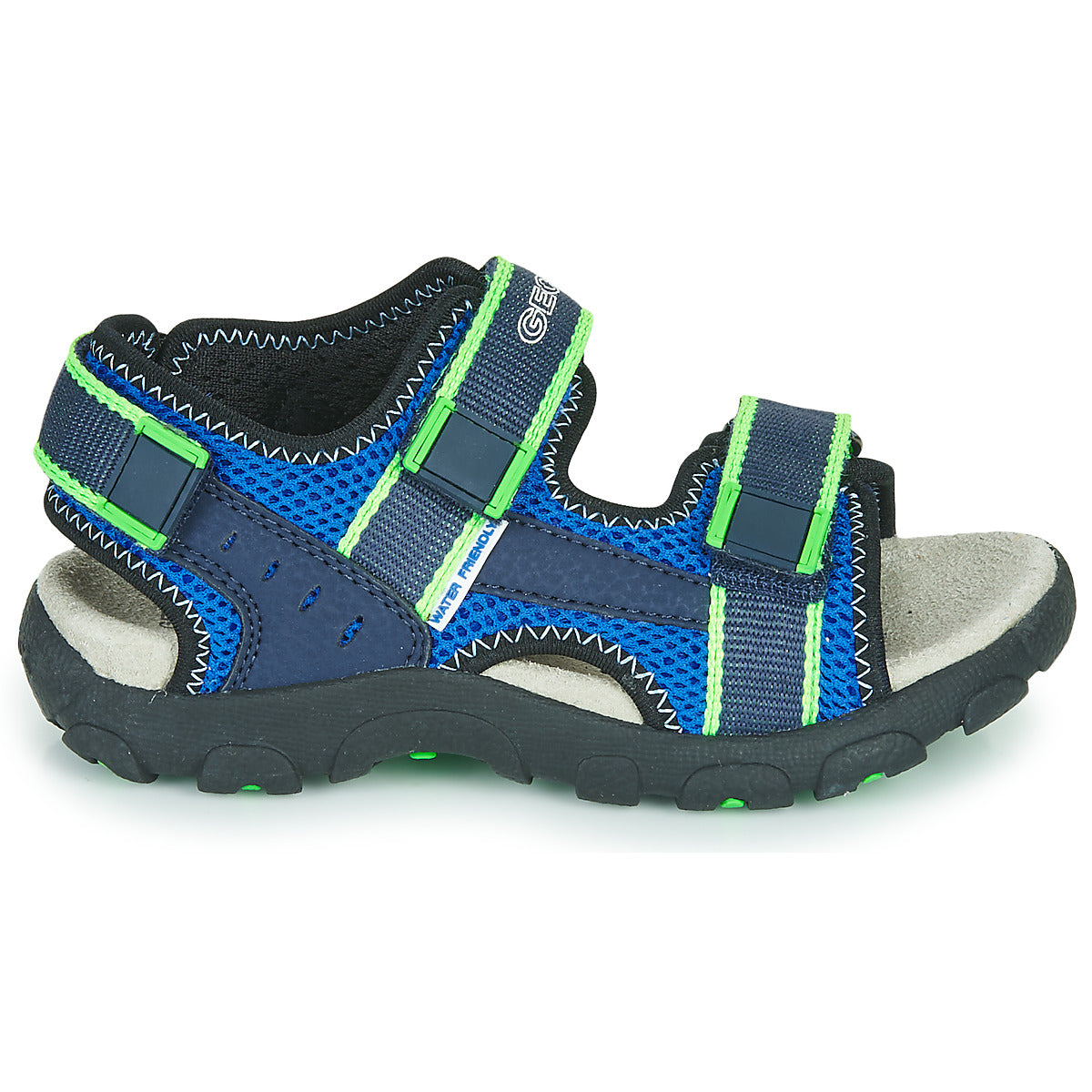 Sandali bambini ragazzo Geox  JR SANDAL STRADA  Blu 