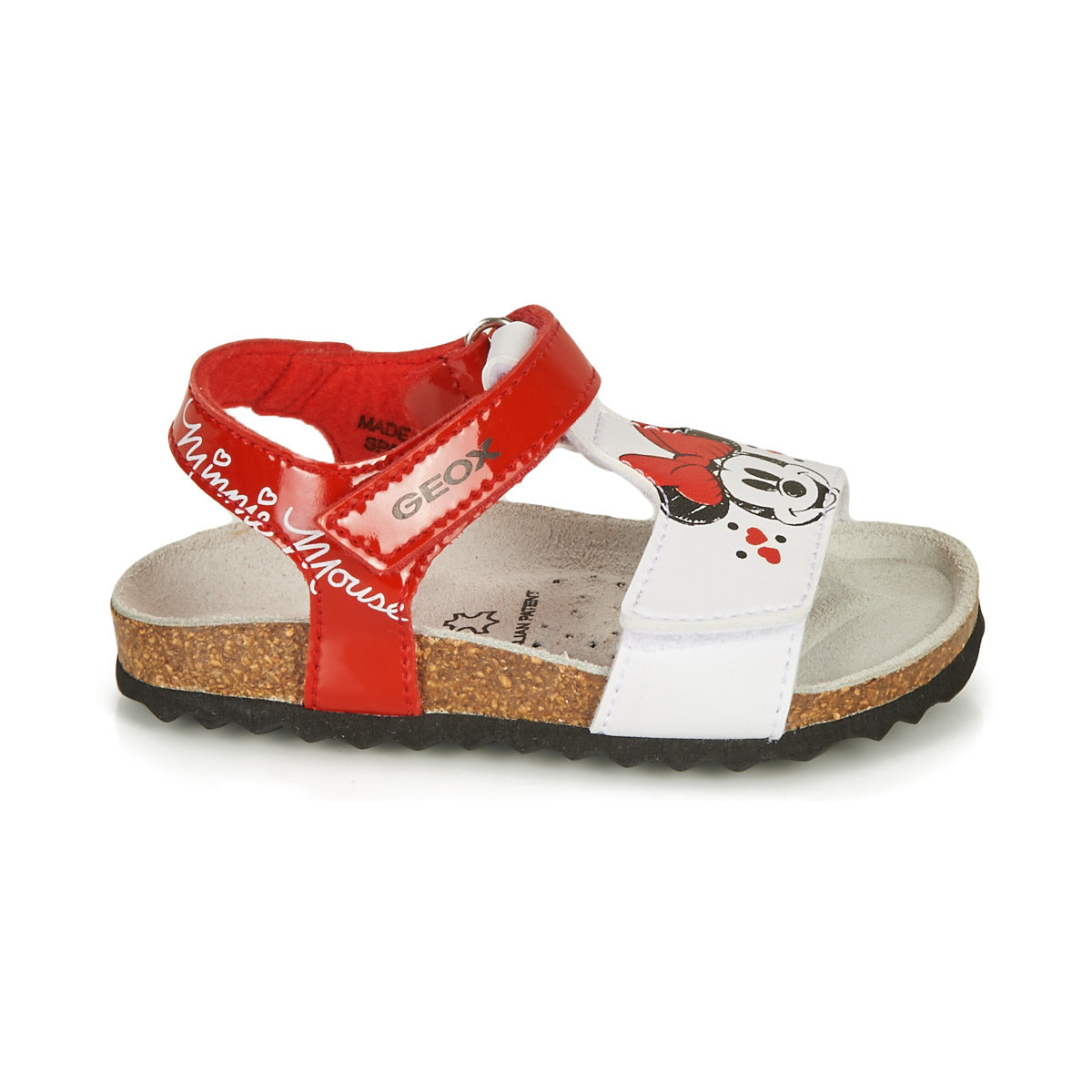 Sandali bambini ragazza Geox  SANDAL CHALKI GIRL  Rosso 