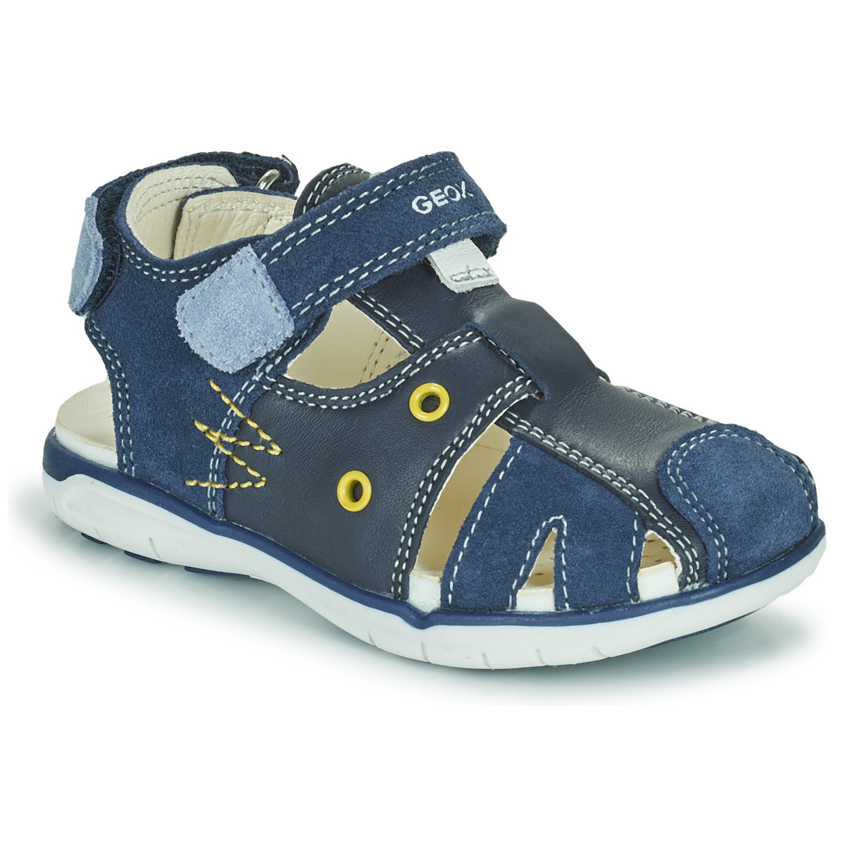 Sandali bambini ragazzo Geox  SANDAL DELHI BOY  Blu 