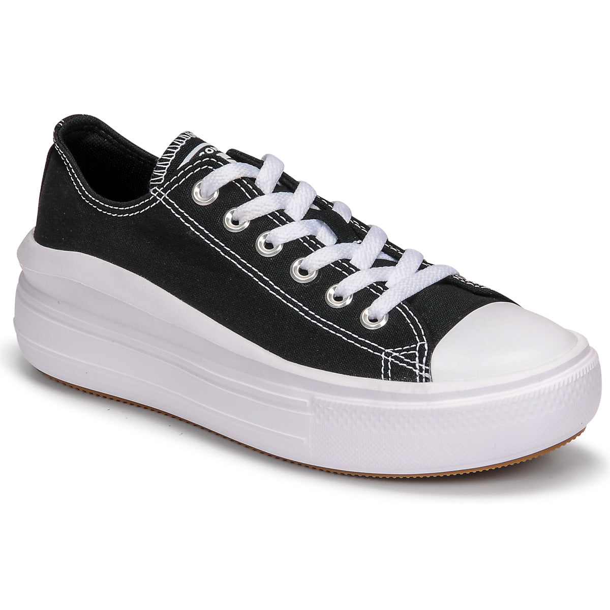 Sneakers basse donne Converse  CHUCK TAYLOR ALL STAR MOVE CANVAS COLOR OX  Nero 