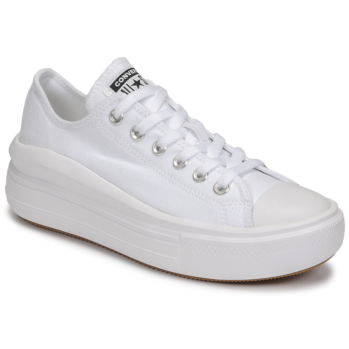 Sneakers basse donne Converse  CHUCK TAYLOR ALL STAR MOVE CANVAS COLOR OX  Bianco 