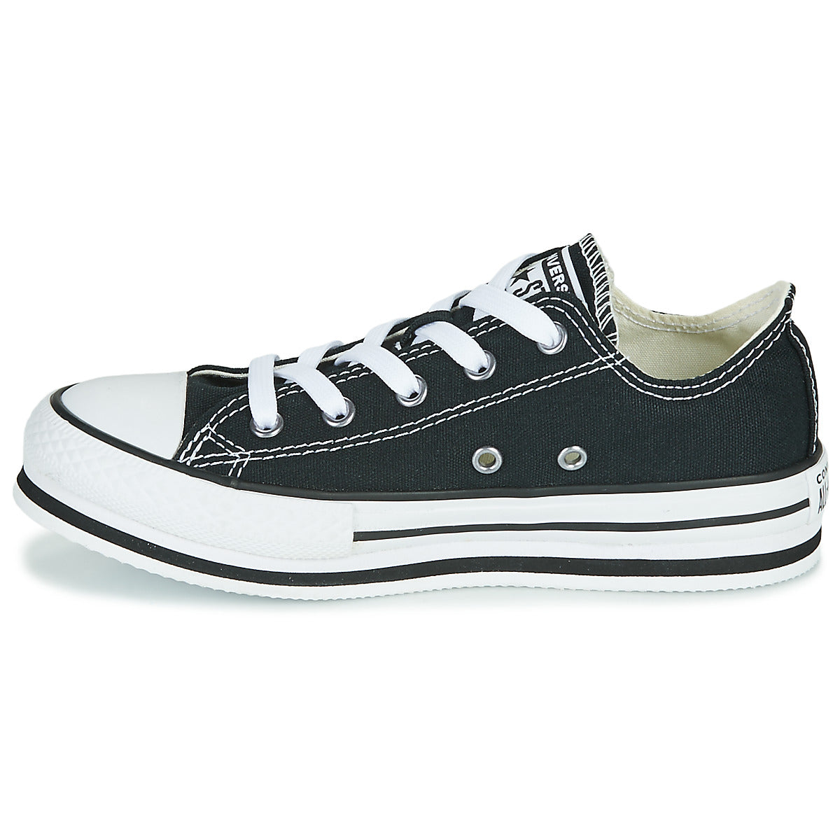 Scarpe bambini ragazza Converse  CHUCK TAYLOR ALL STAR EVA LIFT EVERYDAY EASE OX  Nero 