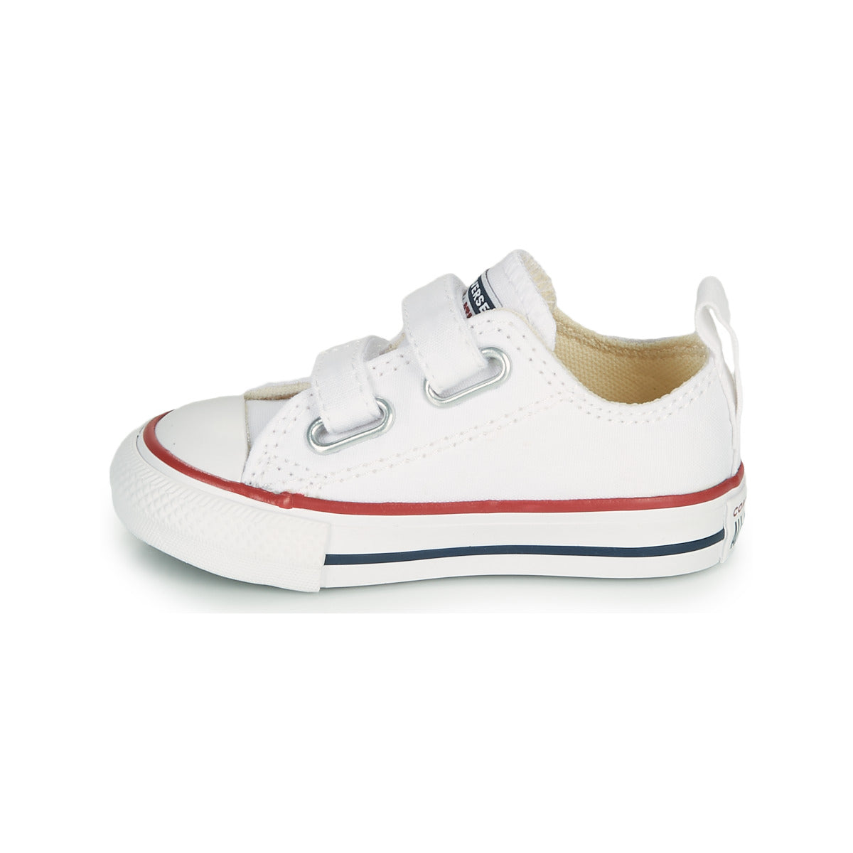 Scarpe bambini ragazzo Converse  CHUCK TAYLOR ALL STAR 2V FOUNDATION OX  Bianco 