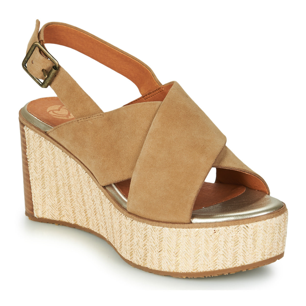 Sandali donne Mam'Zelle  MEDINA  Beige 