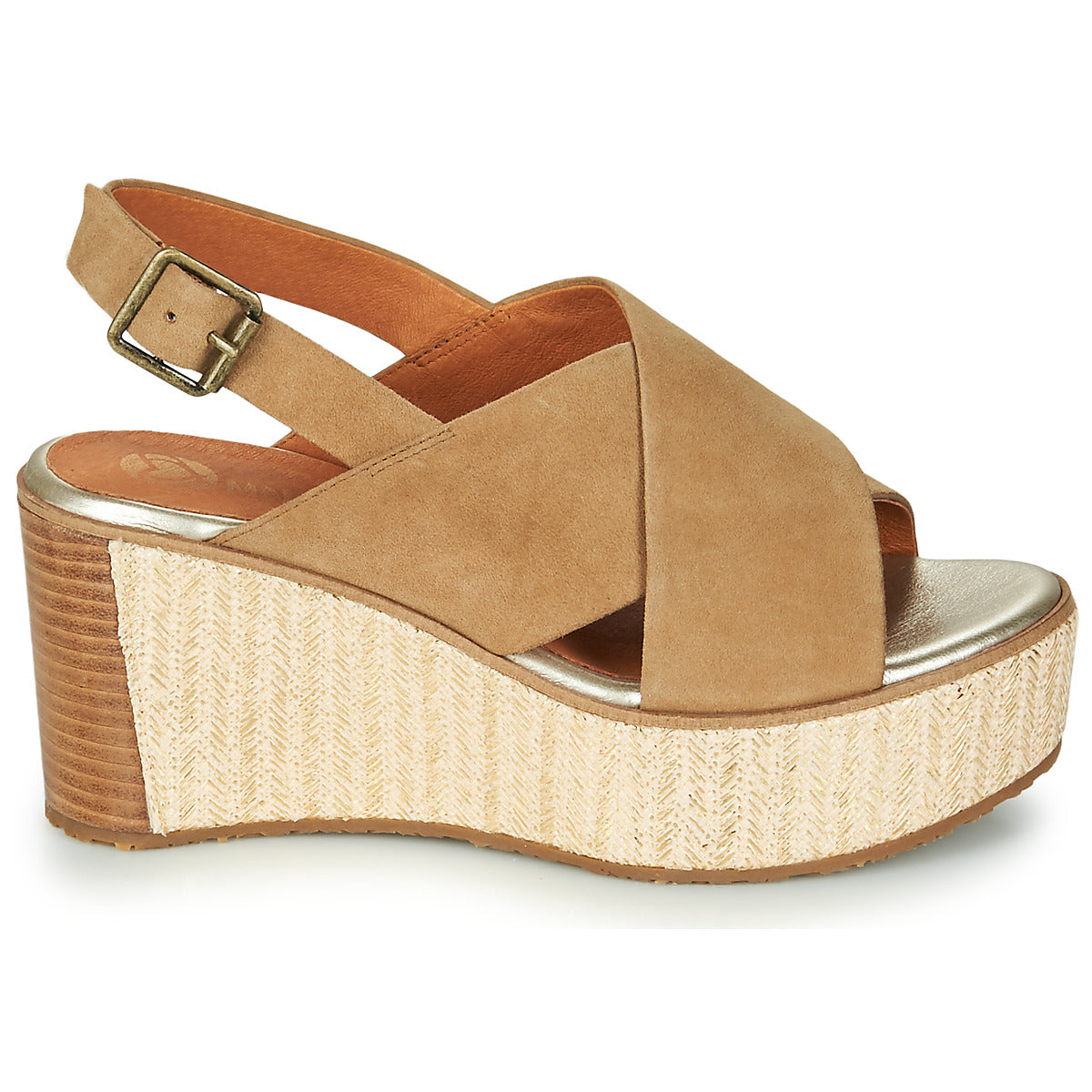 Sandali donne Mam'Zelle  MEDINA  Beige 