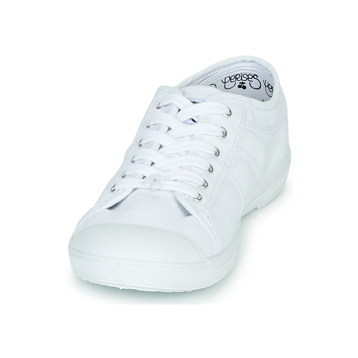 Sneakers basse donne Le Temps des Cerises  BASIC LACE  Bianco 