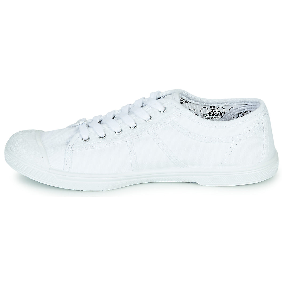 Sneakers basse donne Le Temps des Cerises  BASIC LACE  Bianco 