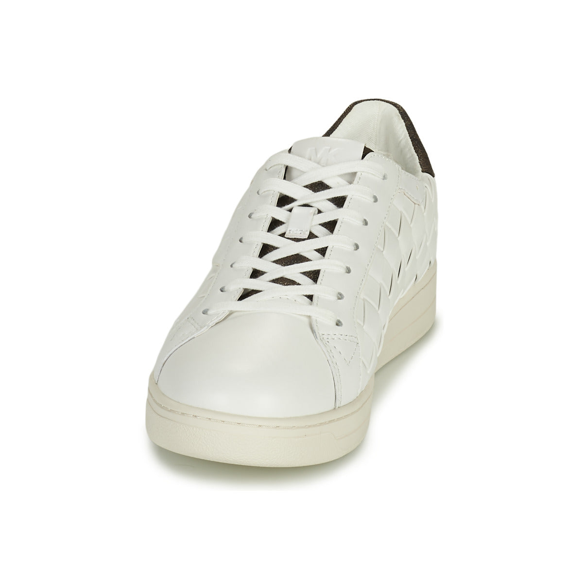 Sneakers basse donne MICHAEL Michael Kors  KEATING LACE UP  Bianco 