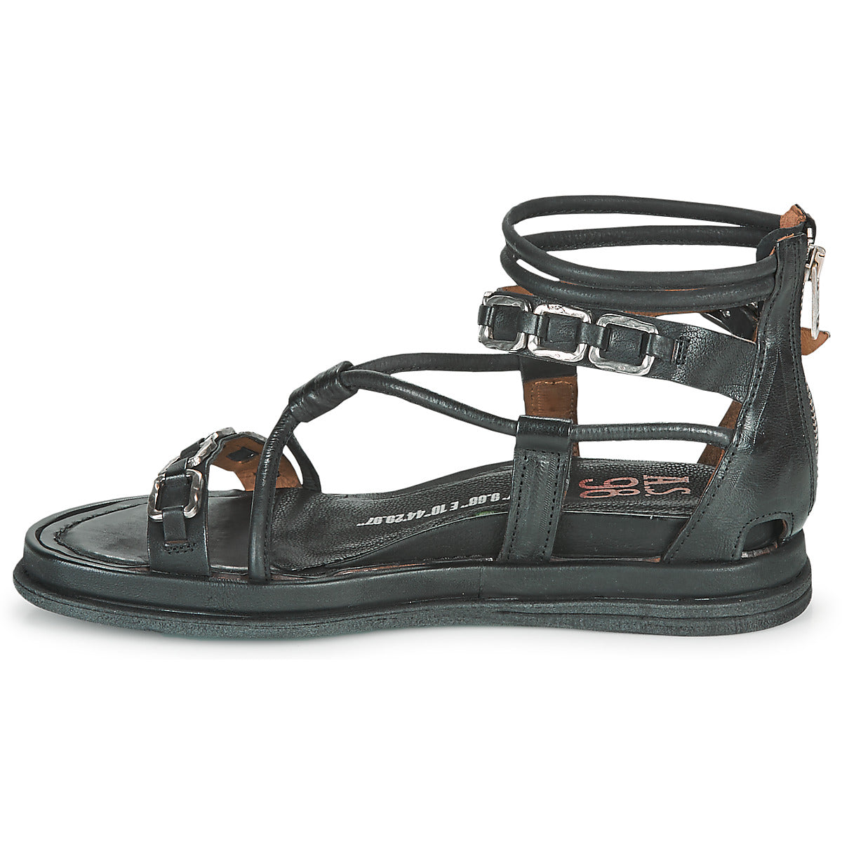 Sandali donne Airstep / A.S.98  POLA SQUARE  Nero 