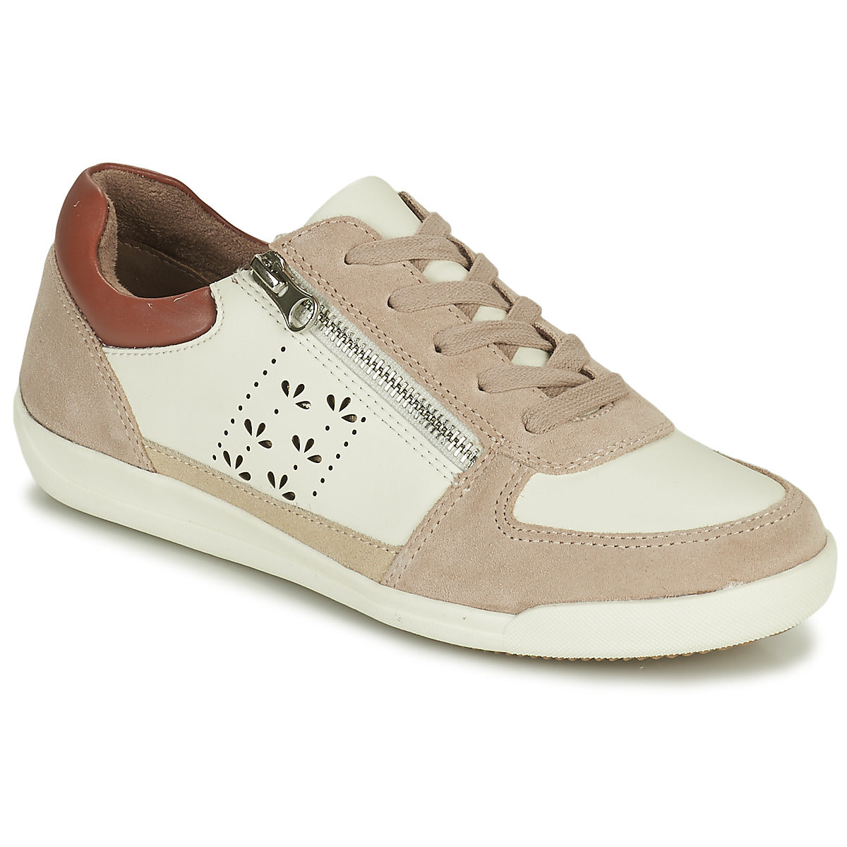 Sneakers basse donne Damart  68010  Bianco 