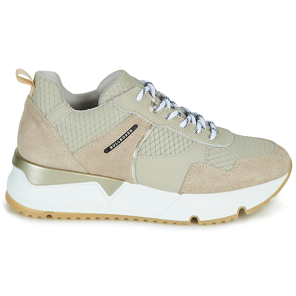 Sneakers basse donne Bullboxer  323015E5C  Beige 